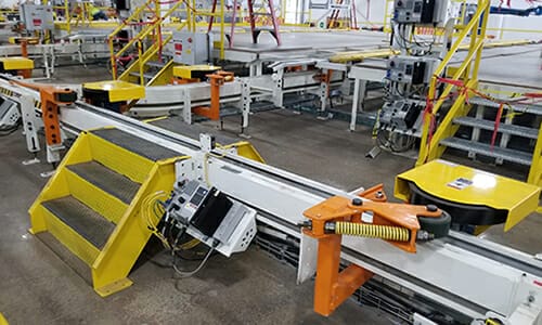 inverted friction conveyor